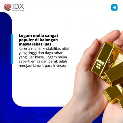 Negara Penghasil Logam Mulia Terbesar di Dunia, Indonesia Termasuk? (Foto : Tim Digital Marketing IDX Channel)