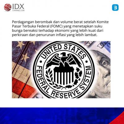 The Fed Tahan Suku Bunga di 5,25 Persen (Foto : Tim Digital Marketing IDX Channel)