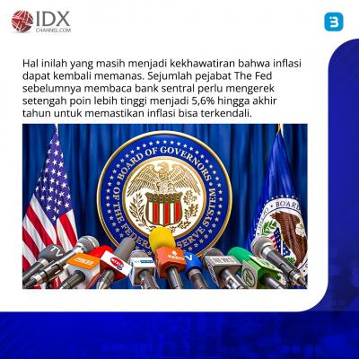 The Fed Tahan Suku Bunga di 5,25 Persen (Foto : Tim Digital Marketing IDX Channel)
