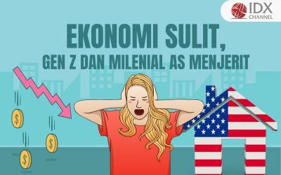 Ekonomi Sulit, Gen Z dan Milenial AS Menjerit (Foto : Tim Digital Marketing IDX Channel)