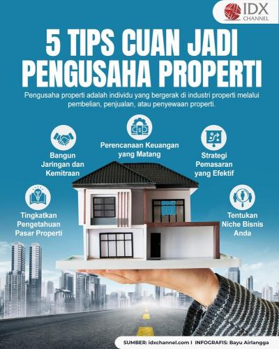 5 Cara Jadi Pengusaha Properti, Bisa Cepat Untung? (Foto : Tim Digital Marketing IDX Channel)