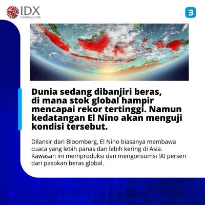 Waspada, El Nino Akan Menghantui Indonesia Di Agustus 2023 (Foto : Tim Digital Marketing IDX Channel)