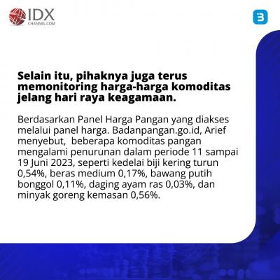 Resmi, Libur Cuti Bersama Idul Adha 28 - 30 Juni (Foto : Tim Digital Marketing IDX Channel)