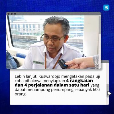 Siap - Siap War Tiket LRT Dibuka Hari Ini, Begini Cara Daftarnya! (Foto : Tim Digital Marketing IDX Channel)