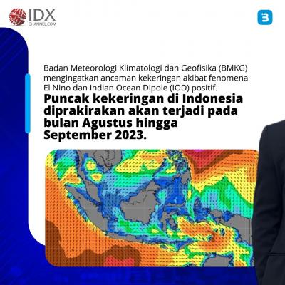Imbas El Nino, BMKG Ingatkan Ancaman Gagal Panen (Foto : Tim Digital Marketing IDX Channel)
