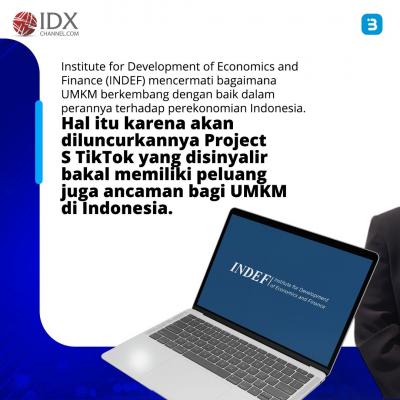 Project S TikTok, Peluang atau Petaka Bagi UMKM RI? (Foto : Tim Digital Marketing IDX Channel)