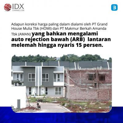 Saham-Saham Properti Rontok Usai BI Tahan Suku Bunga, Bagaimana Nasibnya? (Foto : Tim Digital Marketing IDX Channel)