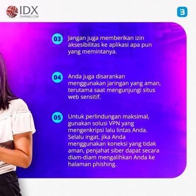 Ada 13 Juta Serangan Siber Sasar Pengguna Indonesia (Foto : Tim Digital Marketing IDX Channel)