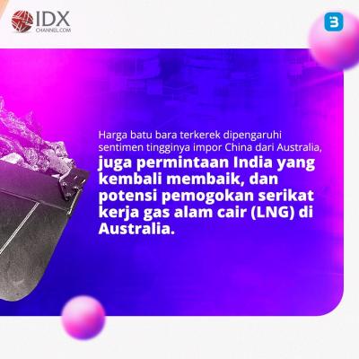 Harga Batu Bara Pecah Rekor Lagi dalam Tiga Bulan (Foto : Tim Digital Marketing IDX Channel)