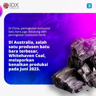 Harga Batu Bara Pecah Rekor Lagi dalam Tiga Bulan (Foto : Tim Digital Marketing IDX Channel)