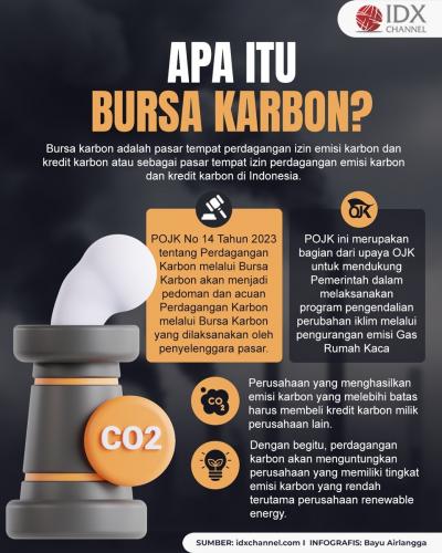 Jangan Sampai Keliru, Pahami Dulu Definisi Bursa Karbon (Foto : Tim Digital Marketing IDX Channel)