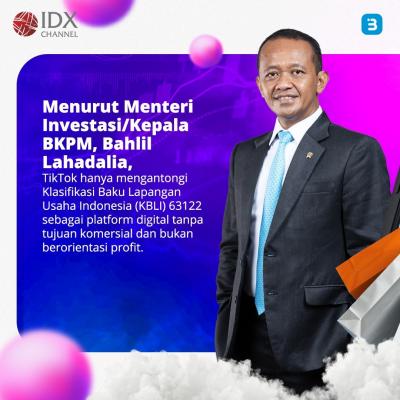 Mendag akan Bentuk Tim Khusus untuk Awasi Perdagangan Lewat Sistem Elektronik (Foto : Tim Digital Marketing IDX Channel)