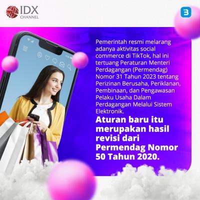 Mendag akan Bentuk Tim Khusus untuk Awasi Perdagangan Lewat Sistem Elektronik (Foto : Tim Digital Marketing IDX Channel)