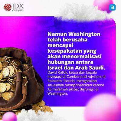 Konflik Timur Tengah Bikin Harga Emas dan Dolar AS Melonjak (Foto : Tim Digital Marketing IDX Channel)