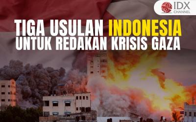 Ini Tiga Usulan Indonesia untuk Redakan Krisis Gaza (Foto : Tim Digital Marketing IDX Channel)
