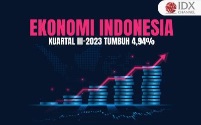 Ekonomi Indonesia Kuartal III-2023 Tumbuh 4,94 Persen, Ini Penjelasan BPS (Foto : Tim Digital Marketing IDX Channel)