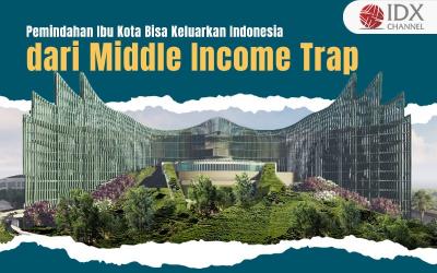 Pemindahan Ibu Kota Momen Terbaik, Bisa Keluarkan Indonesia dari Middle Income Trap (Foto : Tim Digital Marketing IDX Channel)