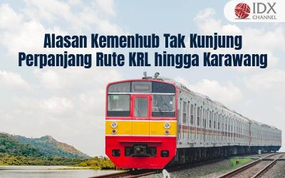 Terungkap, Alasan Kemenhub Tak Kunjung Perpanjang Rute KRL hingga Karawang (Foto : Tim Digital Marketing IDX Channel)