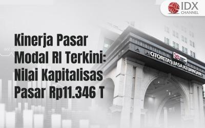 OJK Paparkan Kinerja Pasar Modal RI Terkini: Nilai Kapitalisasi Pasar Rp11.346 Triliun (Foto : Tim Digital Marketing IDX Channel)
