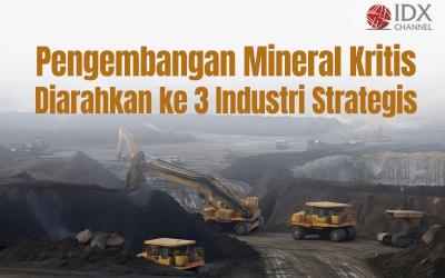 Pengembangan Mineral Kritis Diarahkan ke Tiga Industri Strategis Ini (Foto : Tim Digital Marketing IDX Channel)