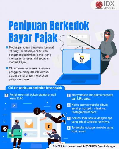 Waspada Penipuan Berkedok Bayar Pajak, Bisa Bobol Rekening (Foto : Tim Digital Marketing IDX Channel)