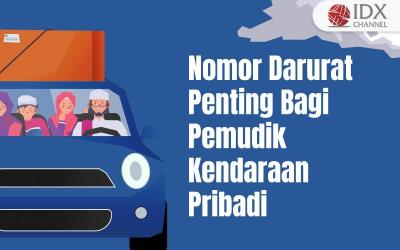 Ini Nomor Darurat yang Penting Bagi Pemudik dengan Kendaraan Pribadi (Foto : Tim Digital Marketing IDX Channel)
