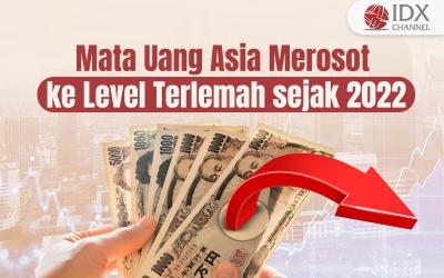 Mata Uang Asia Merosot ke Level Terlemah sejak 2022 (Foto : Tim Digital Marketing IDX Channel)