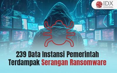Bertambah, Sebanyak 239 Data Instansi Pemerintah Terdampak Serangan Ransomware (Foto : Tim Digital Marketing IDX Channel)