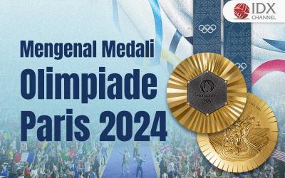 Mengenal Medali Olimpiade 2024. Grafis: Bayu Airlangga.