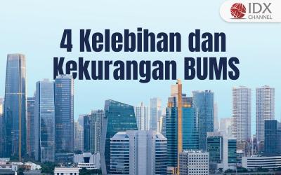 Empat Kelebihan dan Kekurangan BUMS. Grafis: Bayu Airlangga