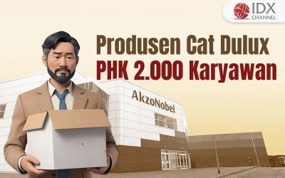 Produsen Cat Dulux PHK 2.000 Karyawan. Grafis: Bayu Airlangga