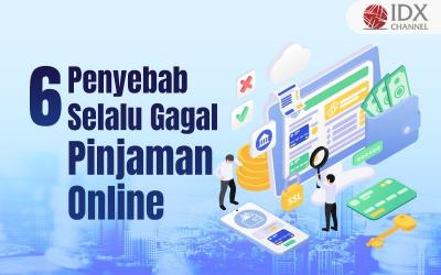 Enam Penyebab Selalu Gagal Ajukan Pinjaman Online. Grafis: Bayu Airlangga