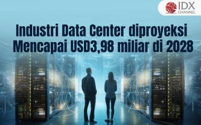 Industri Data Center Diproyeksi Tumbuh hingga USD3,98 Miliar pada 2028