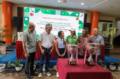 Jumpa pers 2nd Junior & Amateur International Golf Championship 2025