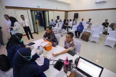 TRIPA memperingati Hari Ulang Tahun ke-47 dengan menggelar aksi sosial donor darah dan pemeriksaan mata gratis