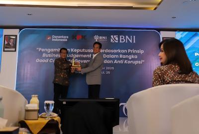 BNI mengadakan Compliance Forum bersama Komisi Pemberantasan Korupsi (KPK)