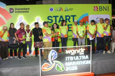 wondr ITB Ultra Marathon 2025 mengusung tema Stronger Unity in Diversity.