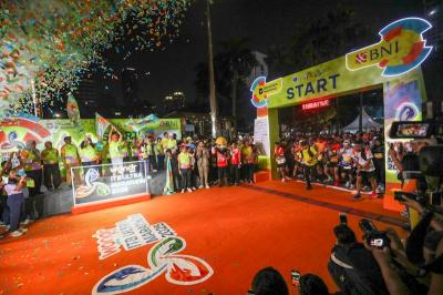 wondr ITB Ultra Marathon 2025 mengusung tema Stronger Unity in Diversity.