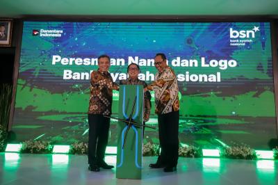 Peluncuran logo dan nama BSN ini merupakan tindak lanjut dari persetujuan yang diberikan oleh Otoritas Jasa Keuangan
