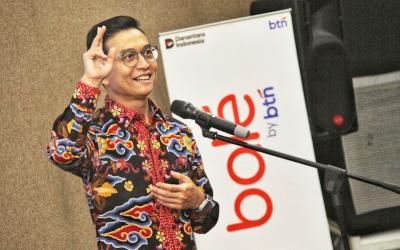 BTN merayakan Hari Batik Nasional dengan memberikan literasi keuangan dan pelatihan membatik ramah lingkungan kepada pengrajin Batik Trusmi
