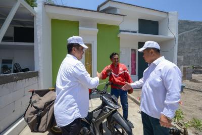 Kunjungan tersebut menjadi bagian dari komitmen BTN dan Danantara untuk memastikan penyaluran pembiayaan rumah subsidi berjalan sesuai prinsip tata kelola perus