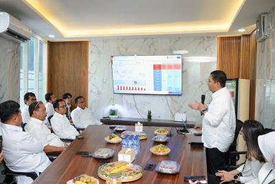 Kunjungan tersebut menjadi bagian dari komitmen BTN dan Danantara untuk memastikan penyaluran pembiayaan rumah subsidi berjalan sesuai prinsip tata kelola perus