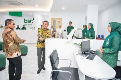 BSN diharapkan dapat menjawab kebutuhan masyarakat atas layanan syariah yang modern, cepat dan mudah.
