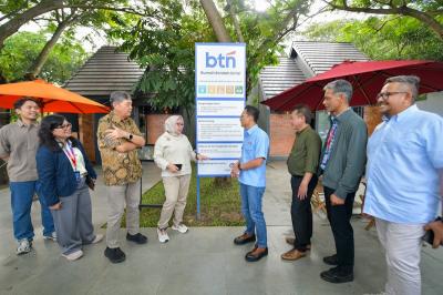 Hingga akhir 2025, BTN telah menyalurkan pembiayaan untuk pembangunan 11.000 rumah rendah emisi