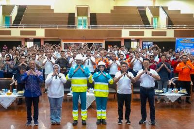 Komitmen PT Semen Indonesia (Persero) Tbk (SIG) terhadap implementasi budaya K3 berhasil mencatatkan Nihil Fatalitas di seluruh wilayah operasi pabrik semen