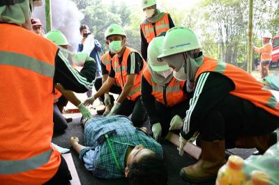 Komitmen PT Semen Indonesia (Persero) Tbk (SIG) terhadap implementasi budaya K3 berhasil mencatatkan Nihil Fatalitas di seluruh wilayah operasi pabrik semen