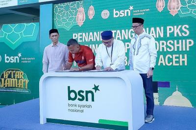 BSN mendukung klub sepak bola Persiraja