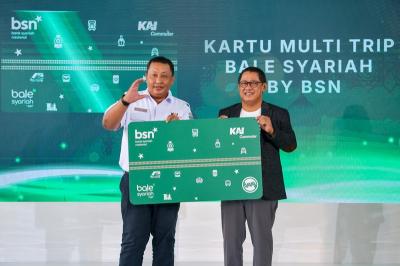 Salah satu langkah awal yang dilakukan oleh BSN dan KCI adalah melakukan co-branding Kartu Multi Trip (KMT)