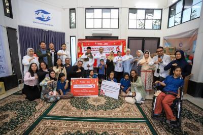 Bantuan sebesar Rp60 juta tersebut diberikan dalam rangka peringatan HUT ke-6 IFG