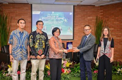 BINUS University meluncurkan program doktor terbaru, Doctor of Accounting Science (DAS)